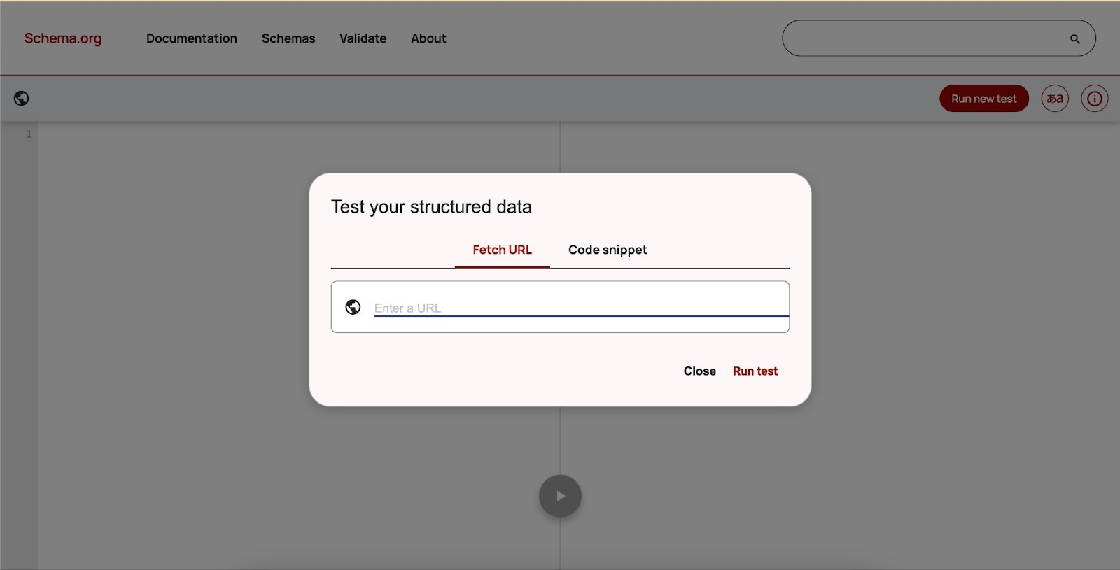 Schema Markup Validator