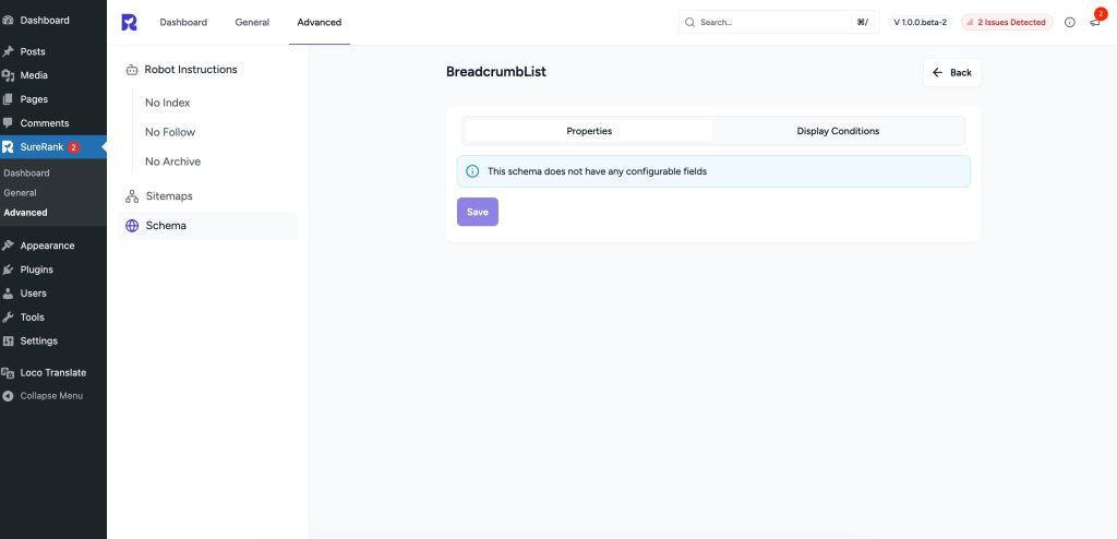 breadcrumblist