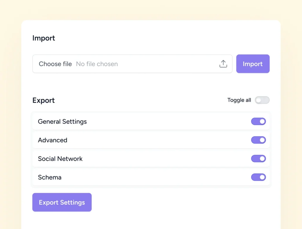 switching from another seo plugin