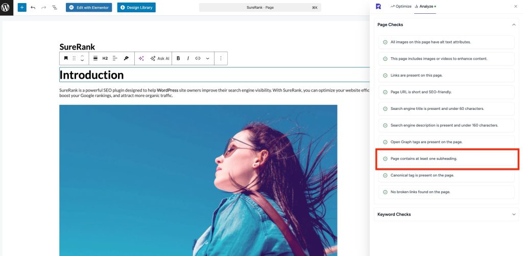 no broken links found on the page.