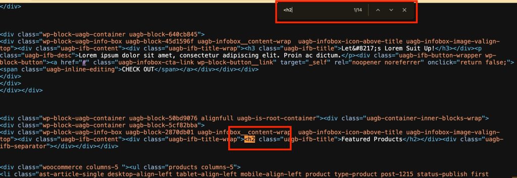 view page source
