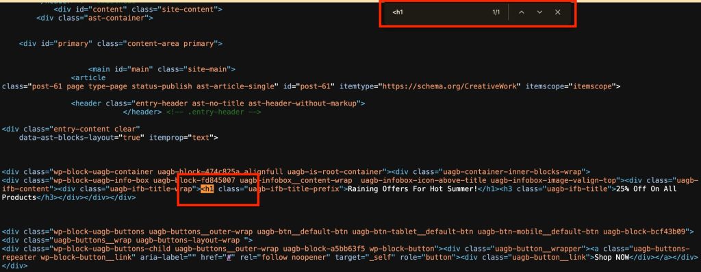 view page source