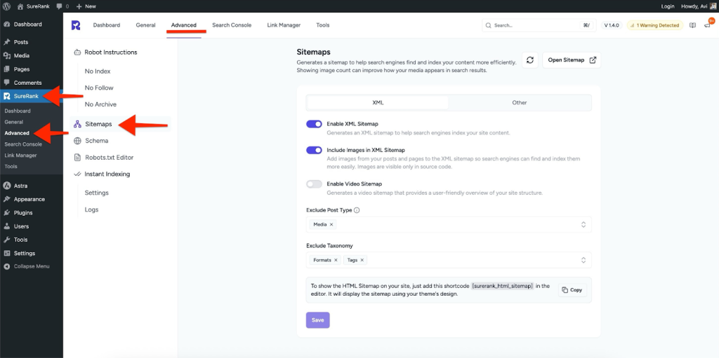 Enabling the News Sitemap