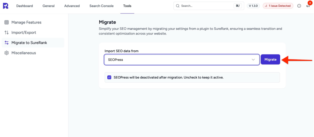 Migrate