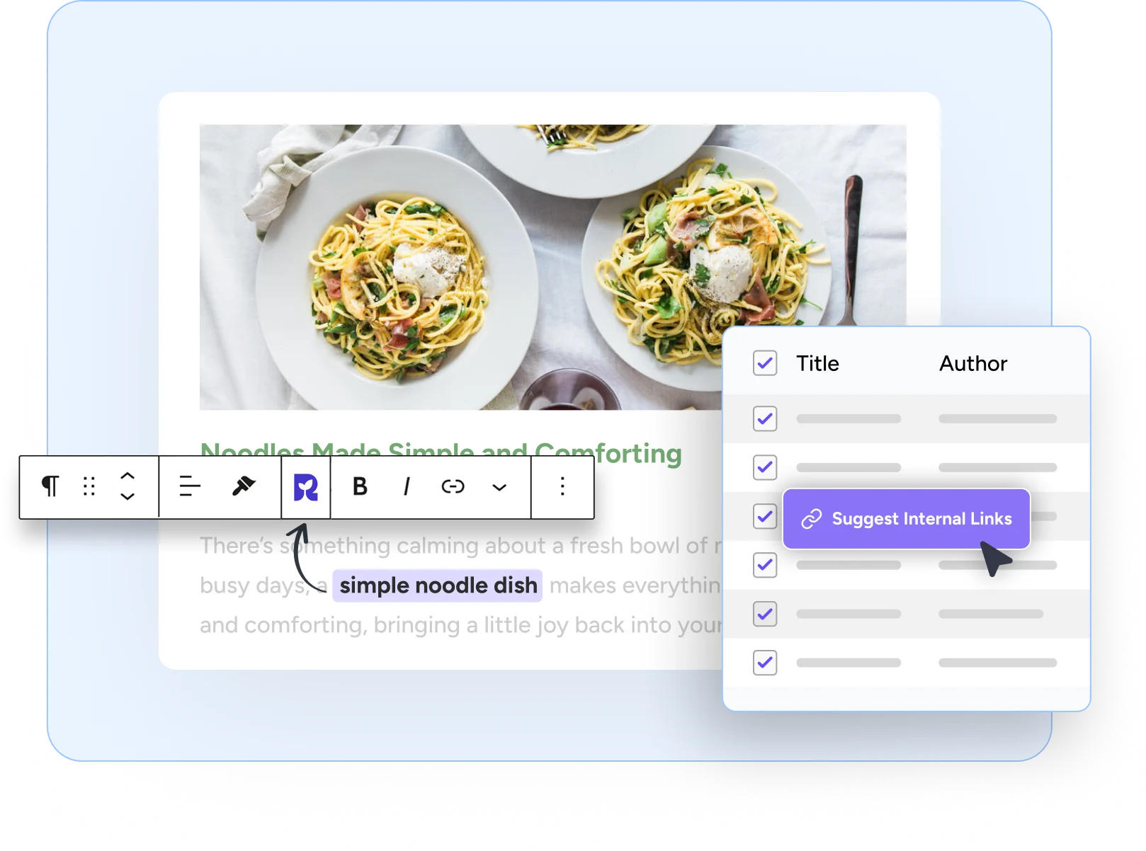 smart internal link suggestions smart internal link suggestions