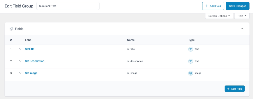 How to Configure Custom Fields with SureRank custom field