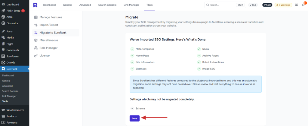 How to Migrate from Squirrly SEO to SureRank migrate squirrly seo to surerank