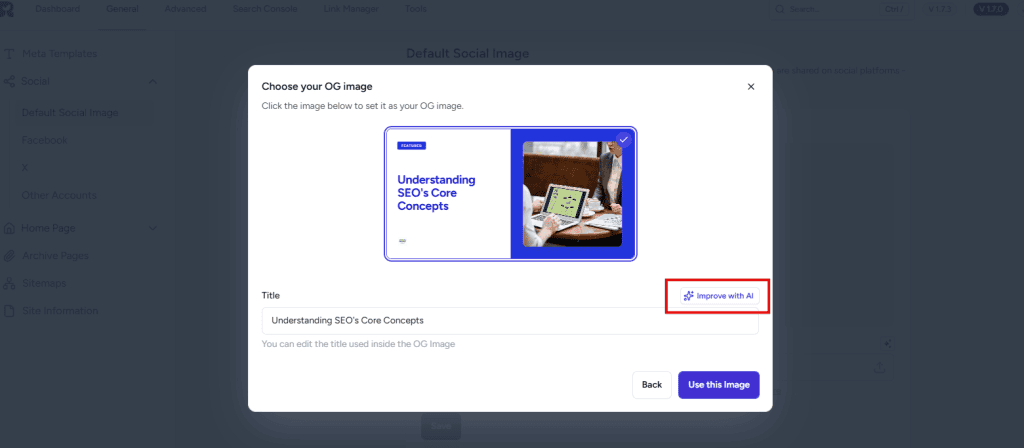 How to Generate Open Graph Images in SureRank image