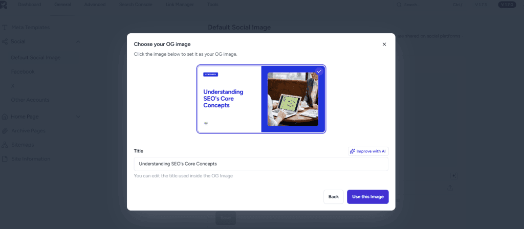 How to Generate Open Graph Images in SureRank image