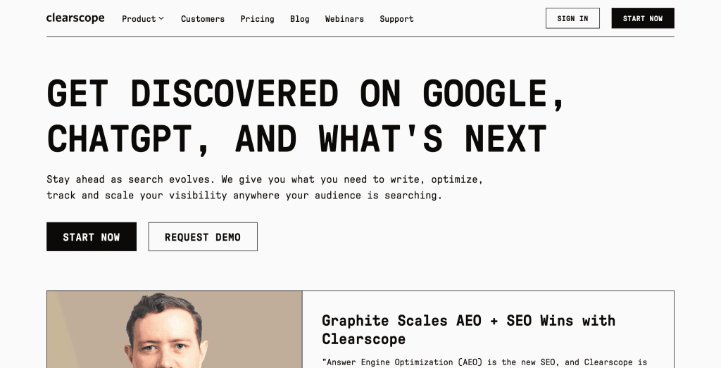 clearscope get discovered on google ai search 05 26 2026 07 01 pm