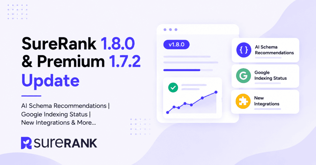 SureRank software update details