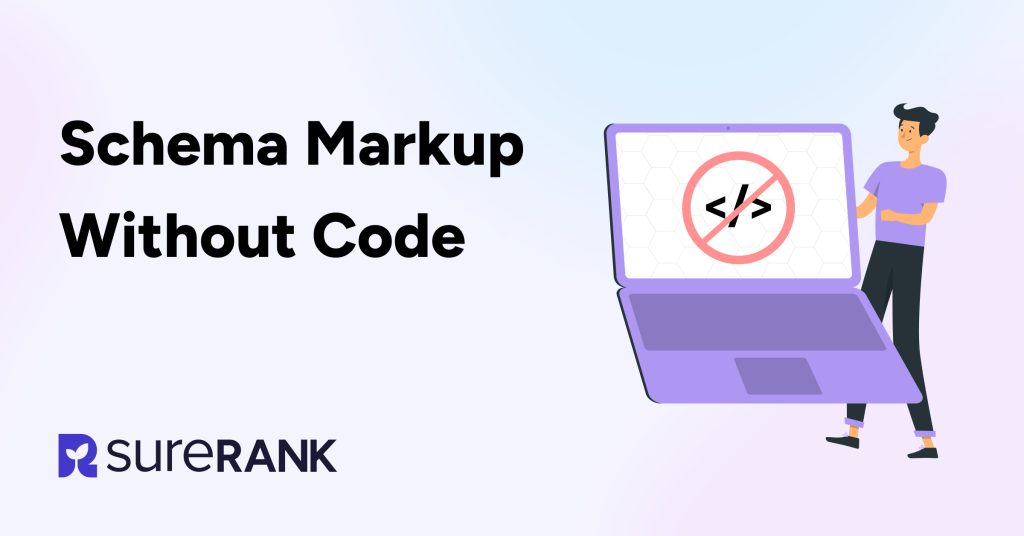 schema markup without code