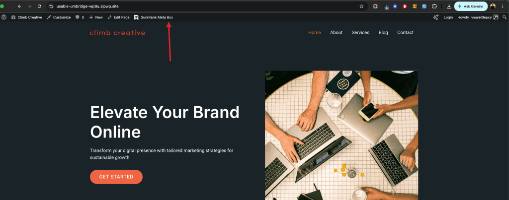 SureRank 1.9.0 - Front-End SEO Editing, MCP and Headless Support, and Smarter Premium Tools Front-End SEO Meta Box: Edit SEO From Your Live Site