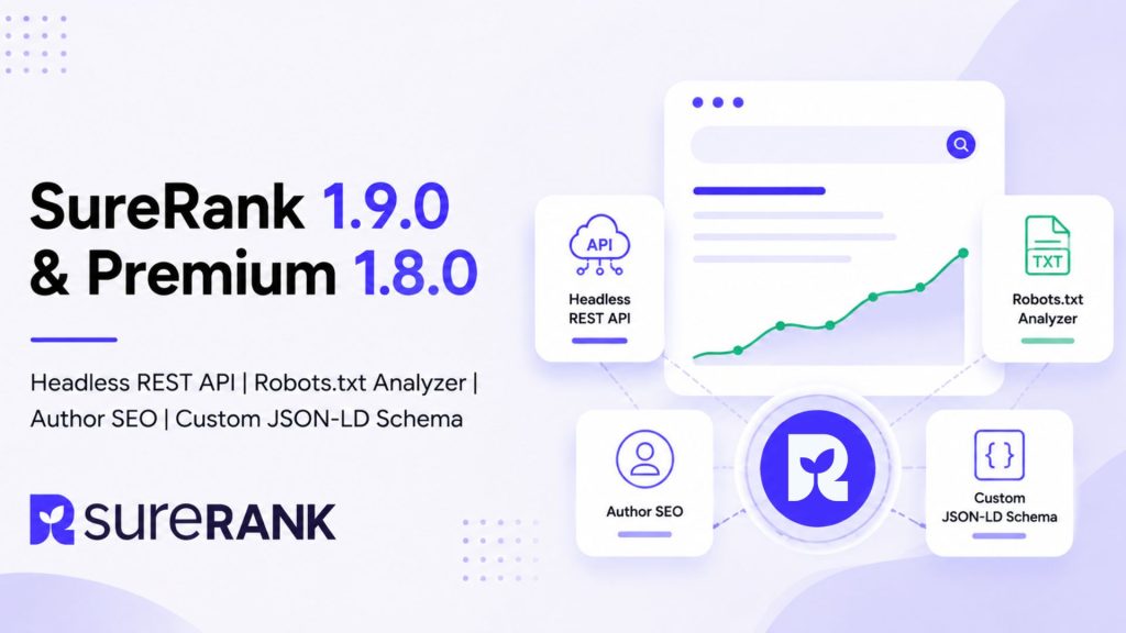 surerank 1.9.0 and premuin 1.8.0