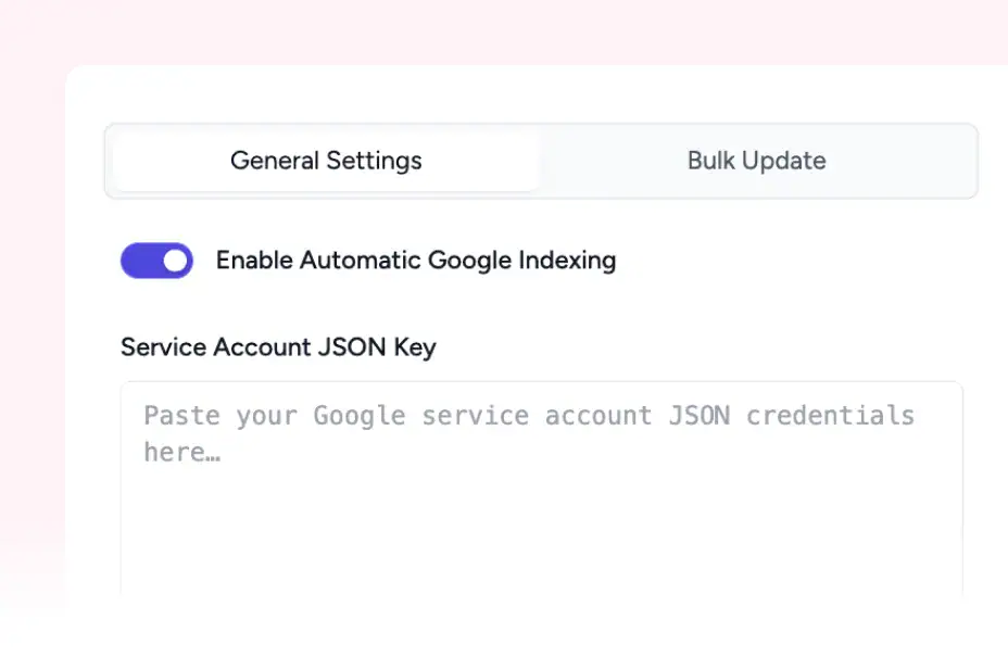 SureRank Premium google indexing