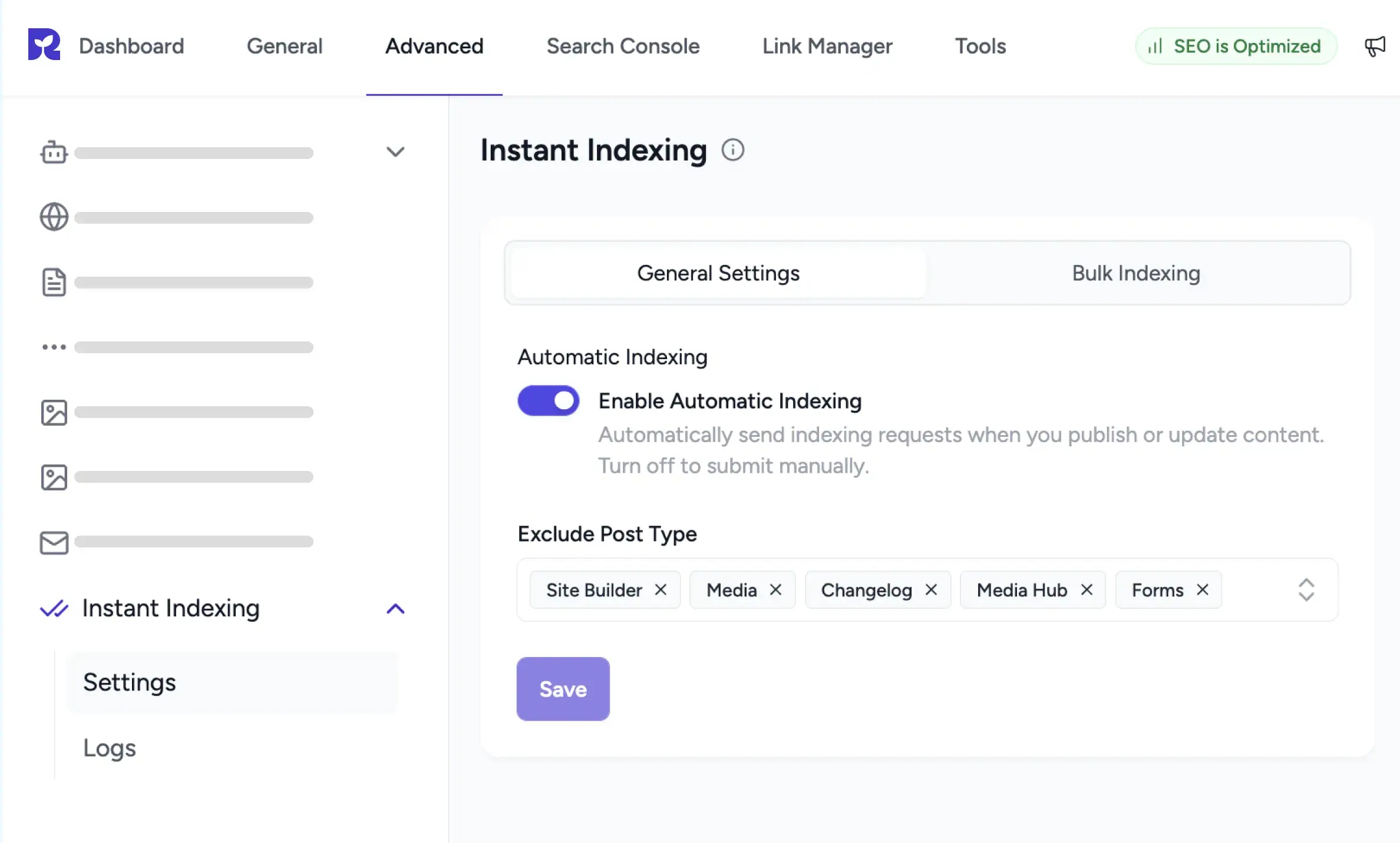 Instant Indexing instant indexing hero img