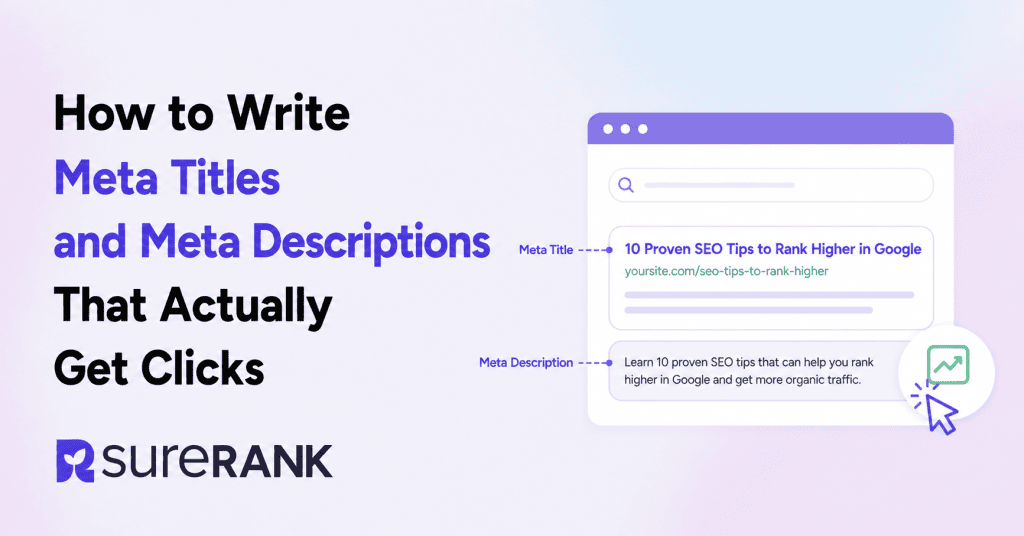 how to write meta titles and meta descriptions that actually get clicks